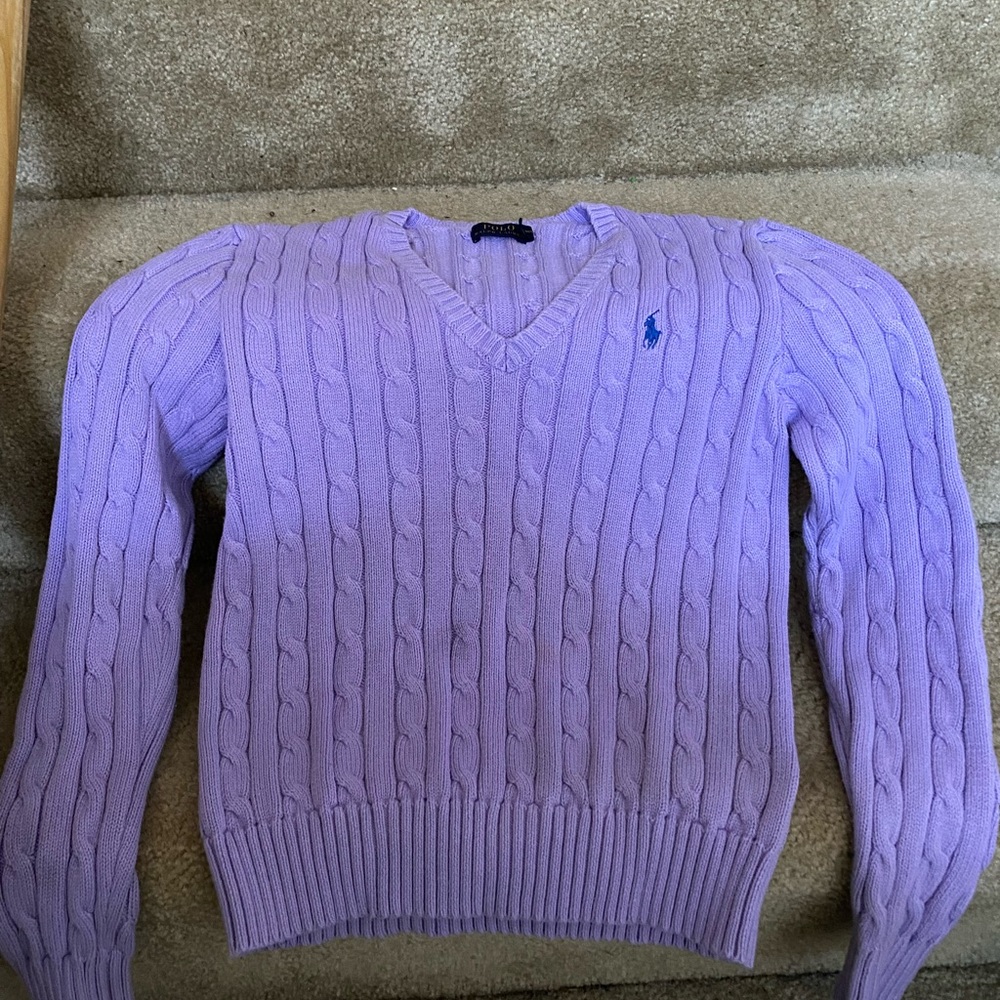 Women’s polo sweater size medium